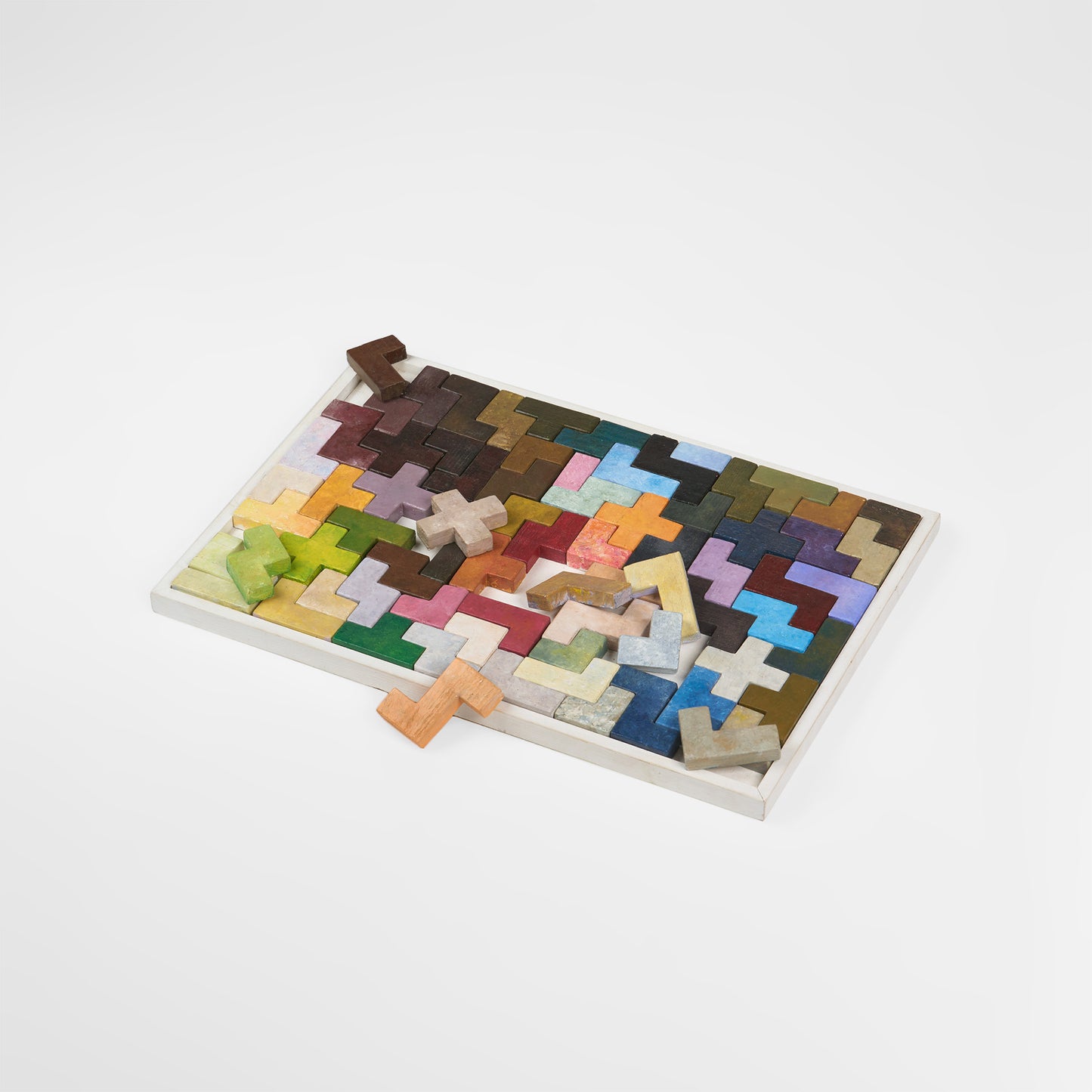 Colorful piece puzzle ~カラフルなパズル・大~